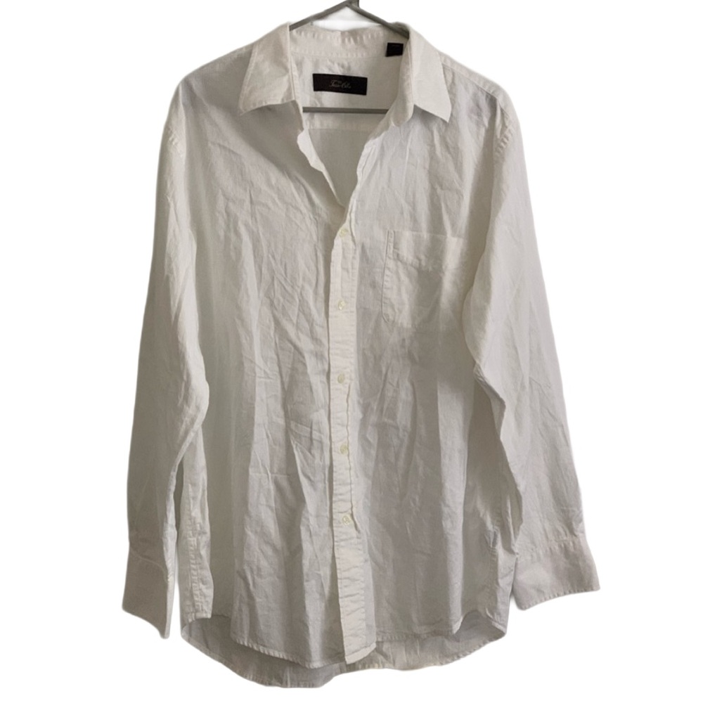 TASSO ELBA Men’s Button Down Shirt Size: Large